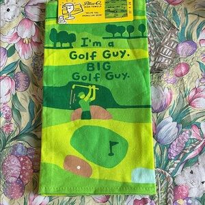 Dish towel by Blue Q- Golf Theme- NWT